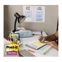 Post-it Haftnotizen super sticky Recycling notes, Pastell