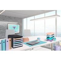 EXACOMPTA Schubladenbox BIG-BOX Aquarel, 5 Schübe,...