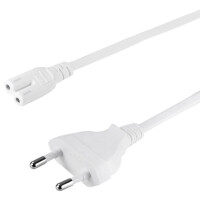 LogiLink Netzkabel, Eurostecker -...