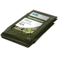 AGRIplus Gewebeplane mit Ösen, 5 x 8 m, grün,...