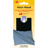 KLEIBER Flexi-Patch zum außen Aufbügeln, schwarz