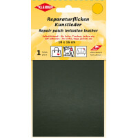 KLEIBER Kunstleder-Flicken, selbstklebend, hellbraun