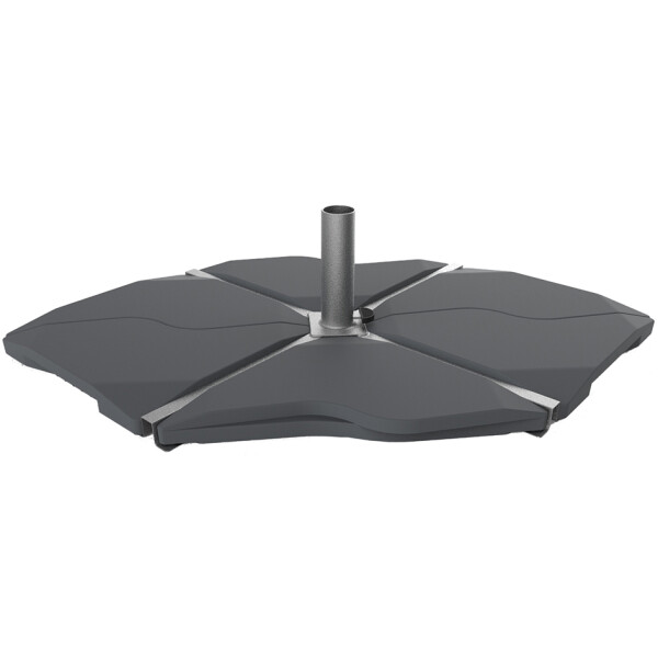 EDA Beton-Ballast f&uuml;r Pendelschirm, 12 kg, dunkelgrau