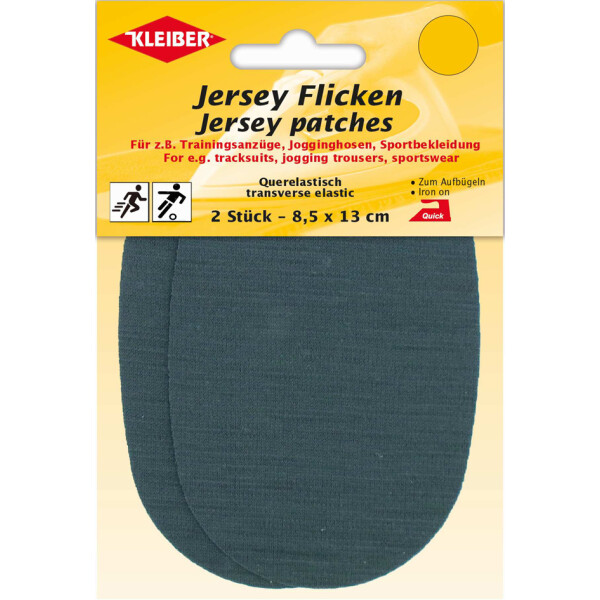 KLEIBER Jersey-Bügelflicken, 85 x 130 mm, dunkelblau