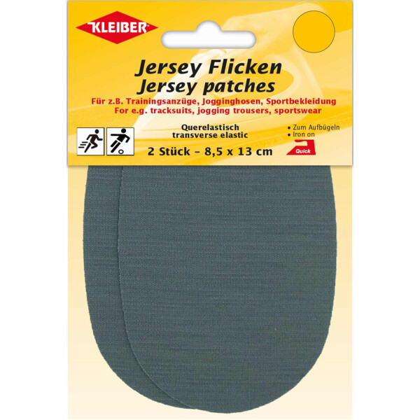 KLEIBER Jersey-Bügelflicken, 85 x 130 mm, dunkelblau