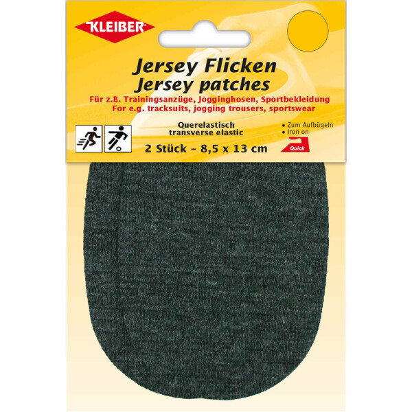 KLEIBER Jersey-Bügelflicken, 85 x 130 mm, dunkelblau
