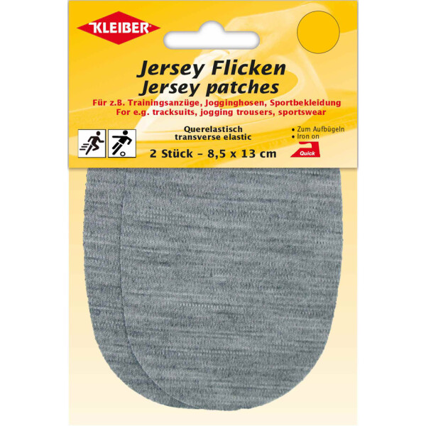 KLEIBER Jersey-Bügelflicken, 85 x 130 mm, dunkelblau