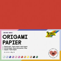 folia Origami-Faltblätter Duo Uni, 80 g qm, 130 x...