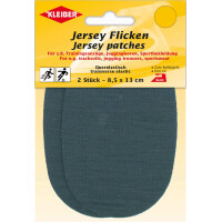 KLEIBER Jersey-Bügelflicken, 85 x 130 mm, schwarz