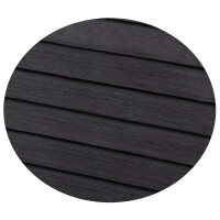 EDA Gartenbox BAYA, 420 Liter, in Holzoptik, anthrazit