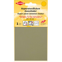 KLEIBER Kunstleder-Flicken, selbstklebend, braun