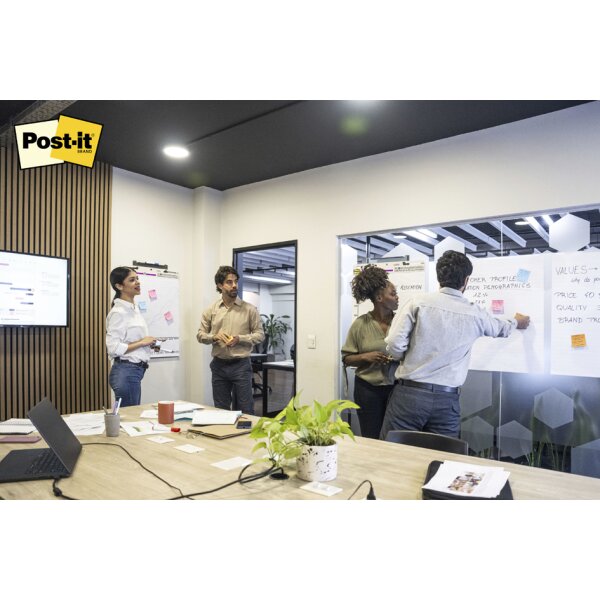 Post-it super sticky Meeting Chart Flipchart-Block, blanko