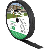 Bradas Baum-Bindeband, PP, 30 mm x 50 m, schwarz