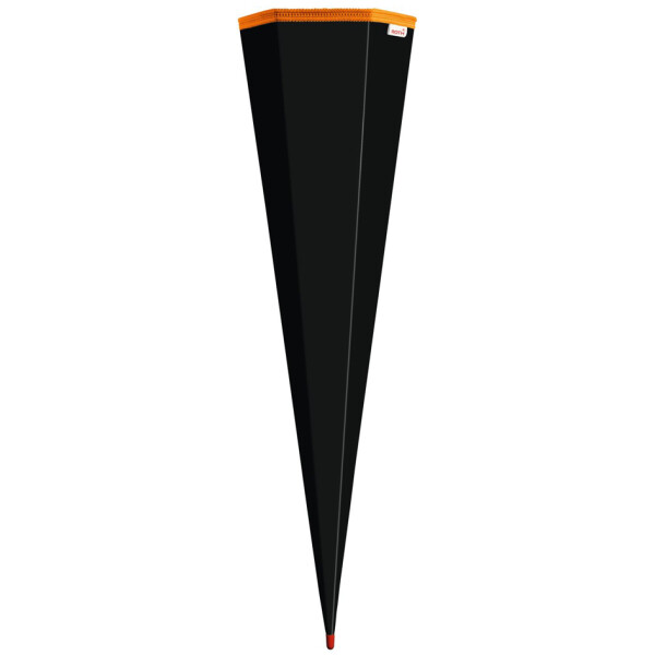 ROTH Schult&uuml;ten-Rohling ohne Verschluss, 850 mm, schwarz