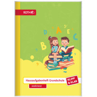 ROTH Hausaufgabenheft Klipp & Klar "ABC...