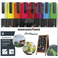 EBERHARD FABER Kreidemarker 1 - 2 mm, 8er Etui