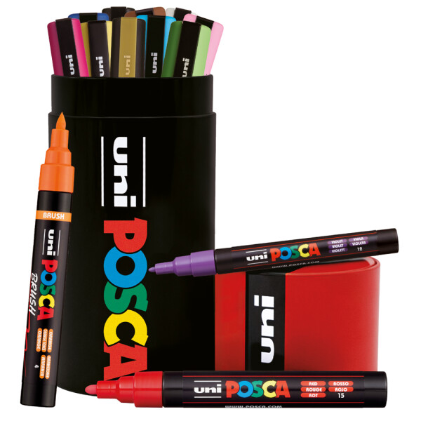 POSCA Pigmentmarker, 13er K&ouml;cher