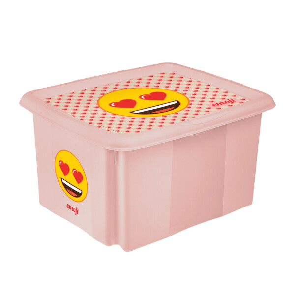 keeeper Aufbewahrungsbox karolina "Emoji Hearts", 15 Liter