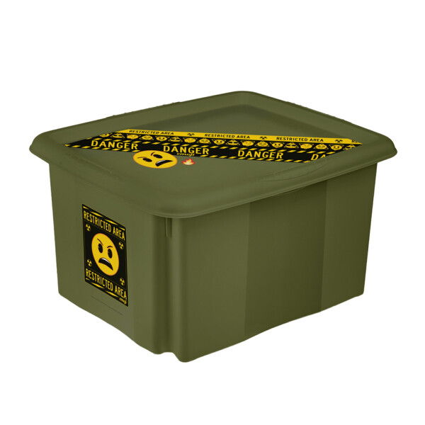 keeeper Aufbewahrungsbox karolina "Emoji Hearts", 15 Liter