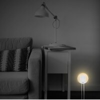 LogiLink LED-Orientierungslicht mit Dämmerungssensor, weiß