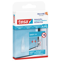 tesa Powerstrips Klebestreifen für Glasflächen