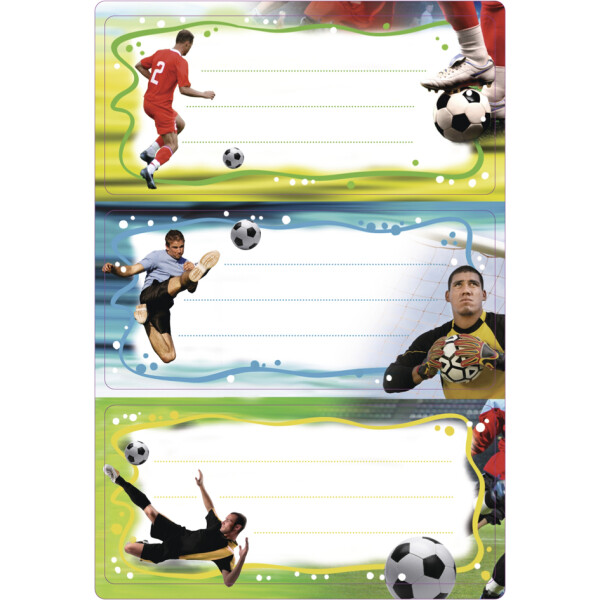 HERMA Buchetiketten VARIO "Street Soccer", 76 x 35 mm