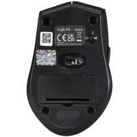 LogiLink Optische BT 5.0 Maus, kabellos, schwarz