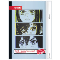 ROTH Hausaufgabenheft Teens für clevere Faule Manga...