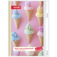 ROTH Hausaufgabenheft Teens für clevere Faule Fire Faces
