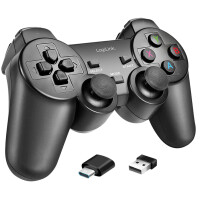 LogiLink Wireless Gaming-Controller, 2,4 GHz, schwarz