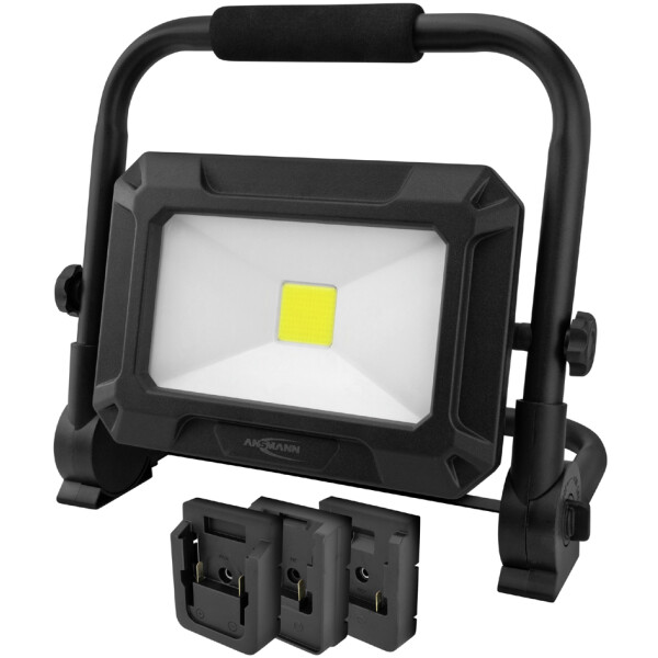 ANSMANN LED Akku-Arbeitsstrahler FL50 für 18V Akkus, schwarz