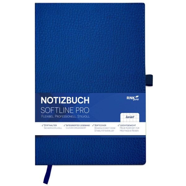 RNK Verlag Premium Notizbuch "Softline Pro", liniert, DIN A5