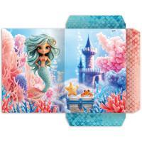 RNK Verlag Zeichnungsmappe "Mermaid", Karton,...