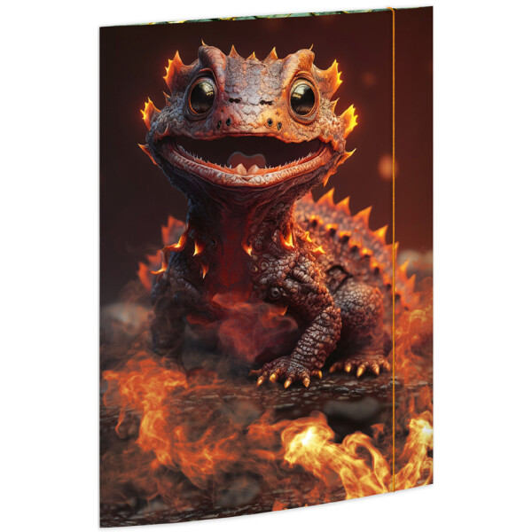 RNK Verlag Zeichnungsmappe "Skatosaurus", Karton, DIN A3