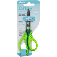 WEDO Bastelschere Gripy black, rund, Länge: 130 mm