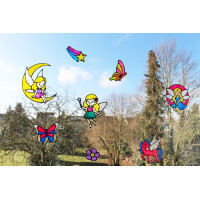 Marabu KiDS Window Color-Set "Glitzerfee", 10 x...