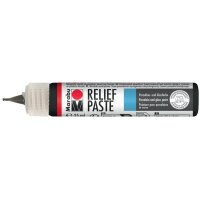 Marabu Reliefpaste, Liner, 25 ml, 782 metallic-silber