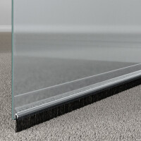 tesa INSULATION Türdichtschiene, transparent, 43 mm x 1 m