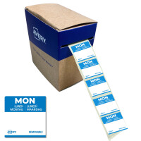 AVERY Tages-Etiketten MON, 25 x 25 mm, blau