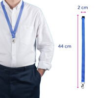 AVERY Textilband Lanyard, aus rPET, 20x440 mm, Farbverlauf