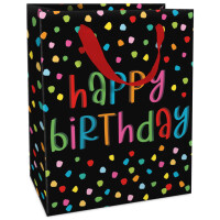BRAUN+COMPANY Geschenktragetasche Geburtstag, 15 x 12 x 6...