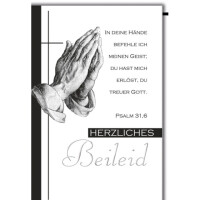 Dominique Verlag GmbH Trauerkarte, 11,5 x 17 cm