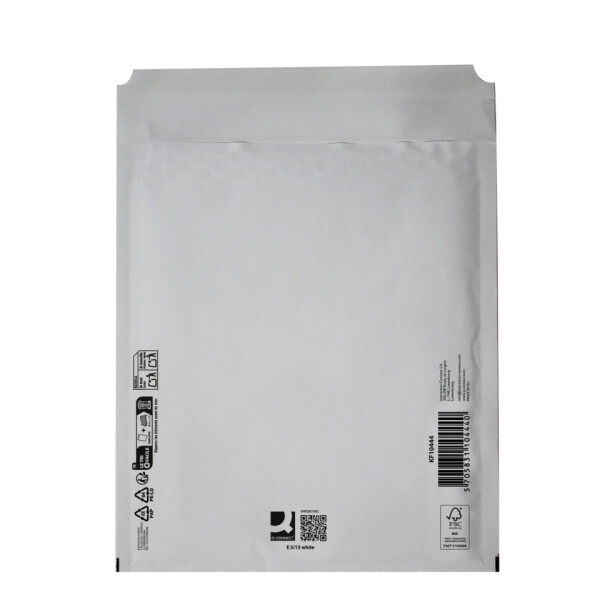 Q-CONNECT Luftpolstertasche E 5 15, 220 x 265 mm, weiß KF10444