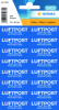 HERMA Textetiketten "MIT LUFTPOST", 12 x 40 mm, blau weiß