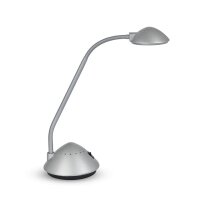 MAUL LED-Tischleuchte arc, 3000 Kelvin, silber 82004 95