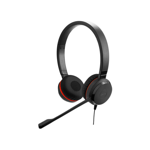 JABRA Headset Evolve 20SE UC Stereo, USB-C A, schwarz