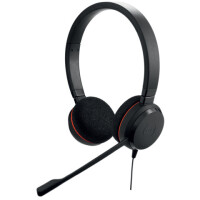 JABRA Headset Evolve 20 UC Stereo, USB-C A, schwarz
