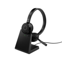 JABRA Headset Evolve 65 TE UC Stereo, USB-A, schwarz