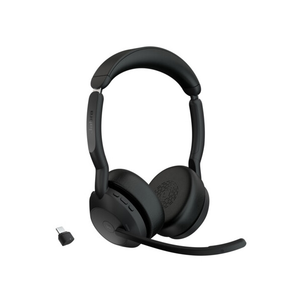 JABRA Headset Evolve2 55 MS Stereo +Link 390c, schwarz