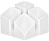 HAN Multiköcher SCALA, Polystyrol, 4 Fächer, weiß